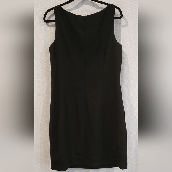 LAUNDRY by Shelli Segal Solid Black dress size 14 - Picture 5 of 9